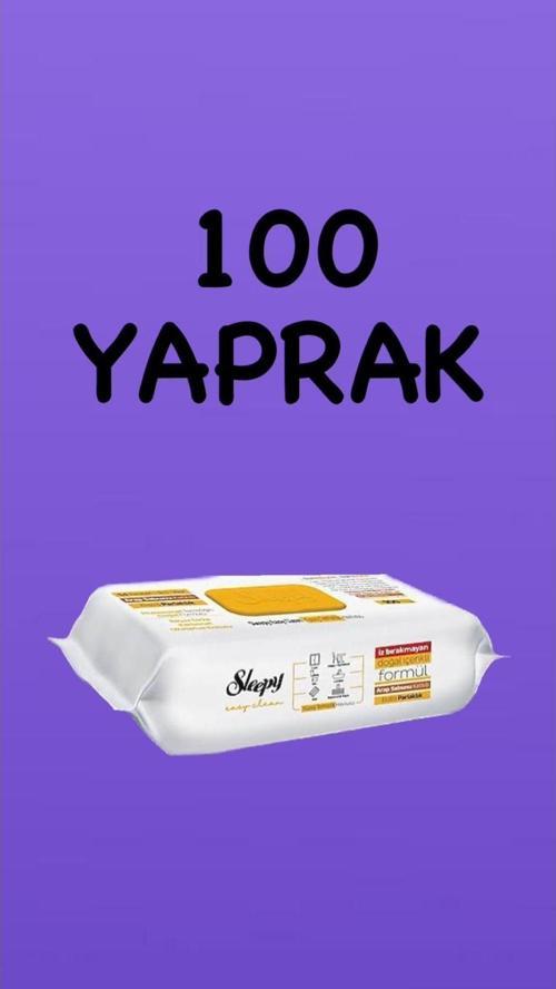 Easy Clean Arap Sabunu Katkılı Yüzey Temizlik Havlusu 100'lü 100 Yaprak