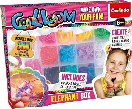 Paulinda Cool Loom Elephant Box Hobi Set S00095692