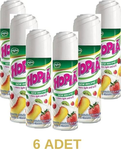 6'lı Sprey Krem Şanti Krema