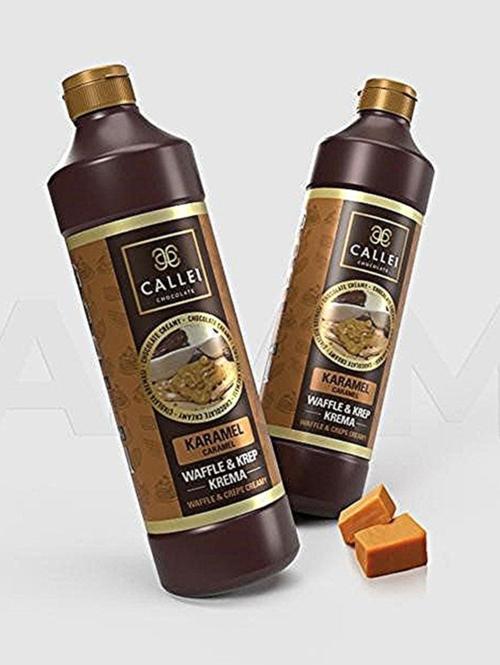 Karamel Waffle, Dondurma, Krep, Pankek Sosu 1000 Gr