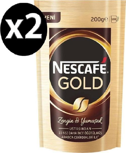 Nescafe Gold 200 Gr - 2'li Eko Paket