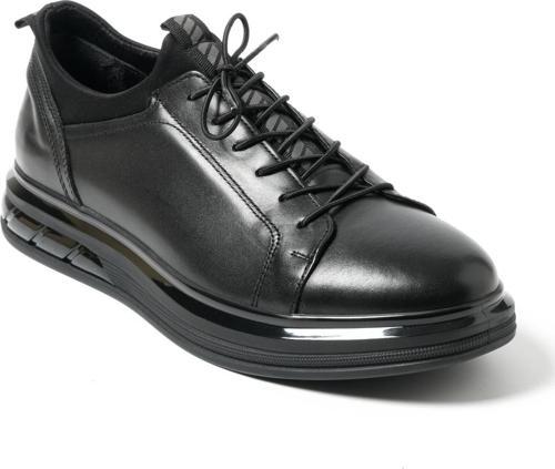 Erkek Sneaker ( Günlük) OZ- 3536 John May Siyah Napa Siyah Strech
