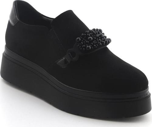 Kadın Oxford ( Klasik) 2C5538 Comart 5538 Camoscio Nero