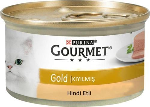 Purina Gourmet Gold Kıyılmış Hindi Etli Yaş Mama 85 Gr.