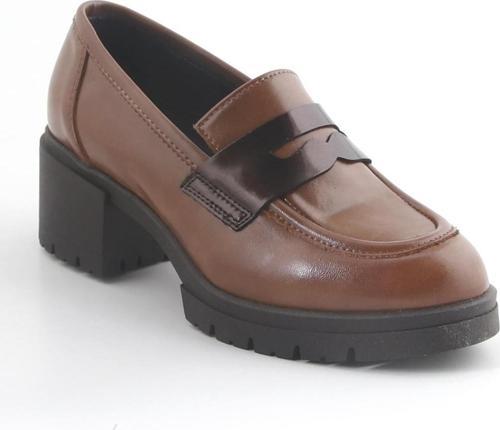 Kadın Oxford ( Klasik) 3H5435 Comart 5435 Vitello RY Cuoio