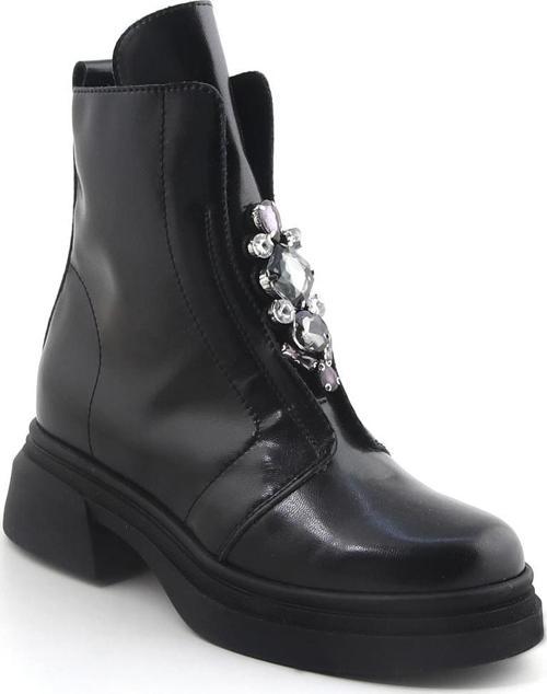 Kadın Bot 9E5446 Comart 5446 Vitello RY Nero