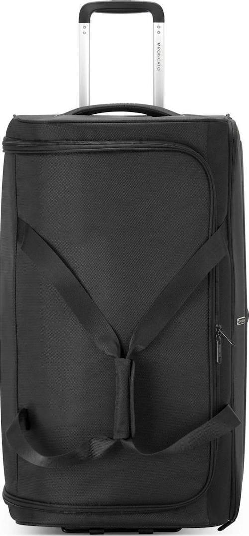 Unisex Seyahat Çantası 41531401 Roncato Borsone Trolley Grande Ironık 2.0 Nero