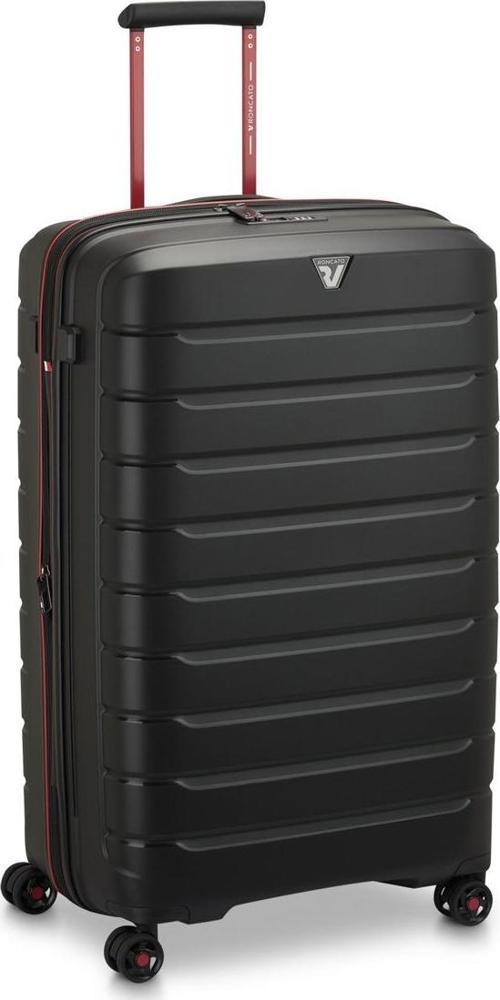 Unisex Valiz 41818181-81 Trolley Grande 4R 78 Cm Exp. B-Flying Move Nero Fumo
