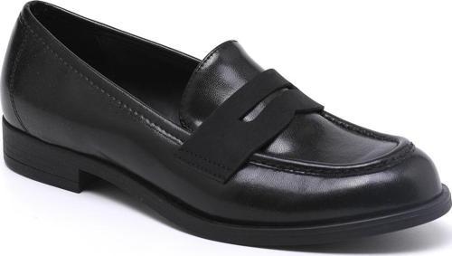 Kadın Oxford ( Klasik) 6A5333 Comart 5333 Vitello RY Nero