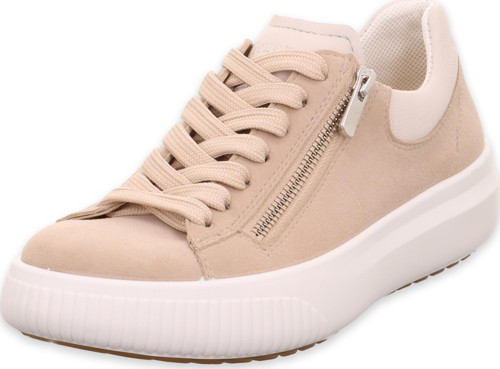 000363 T4 Jump Günlük Sneaker Bej Kadın Spor Ayakkabı