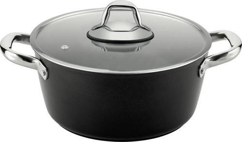 KARAM INDÜKSİYON TABANLI TİTANYUM 4 MM KALINLIĞINDA DERİN TENCERE NO:22