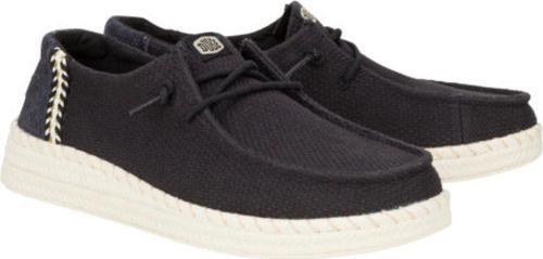 43681 Wendy Espadrille Woven Siyah Kadın Ayakkabı