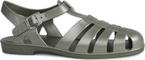 Bb340Z Biarritz Metal Brillo Yeşil Kadın Sandalet