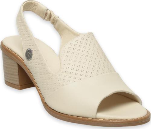 D25Ys-2840Z Günlük Krem Kadın Sandalet