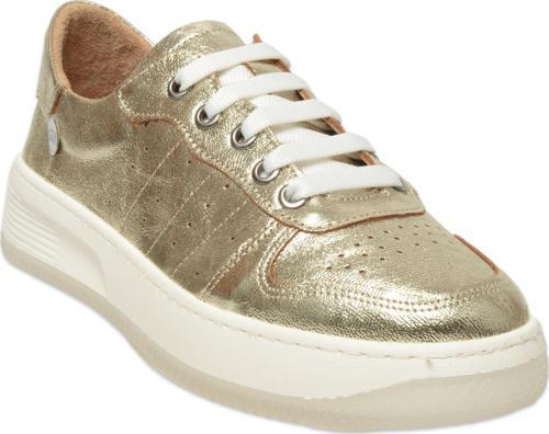 D25Ya-435 Günlük Sneaker Altın Kadın Spor Ayakkabı