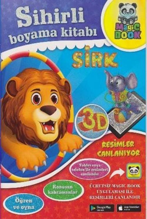 Magic Sirk Sihirli Boyama Kitabı