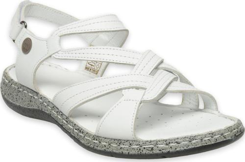 D25Ys-2530 Günlük Beyaz Kadın Sandalet