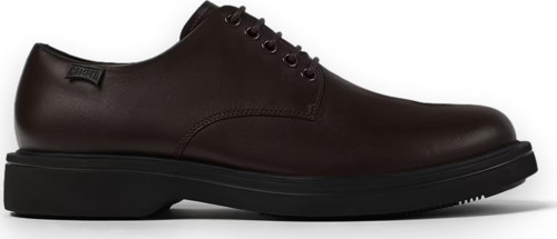 K100998 Norman Deri Kahverengi Erkek Ayakkabı