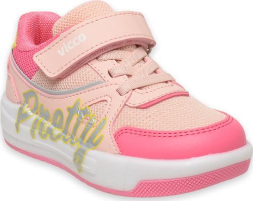 220.P25Y.113 Pretty Patik Işıklı Pudra Çocuk SporAyakkabı