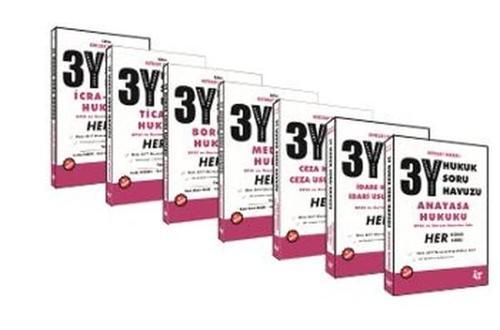 3Y Hukuk Soru Havuzu 7 Kitap Takım