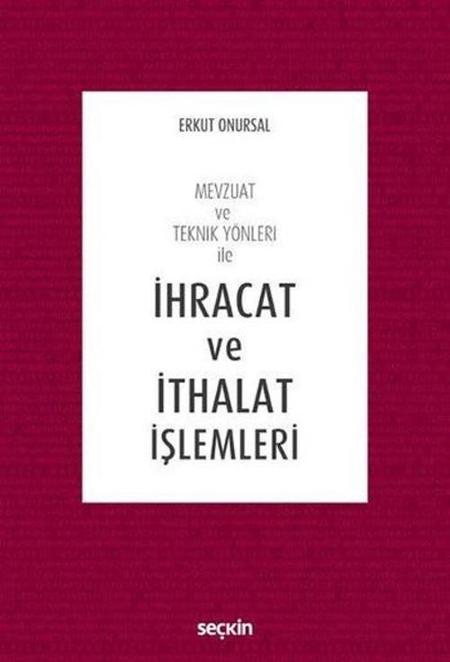 İhracat ve İthalat İşlemleri