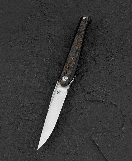 BESTECH SPEAR PHISHER BT2405D Titanyum+ Yağlı Karbon Fiber Sap M390 Çakı