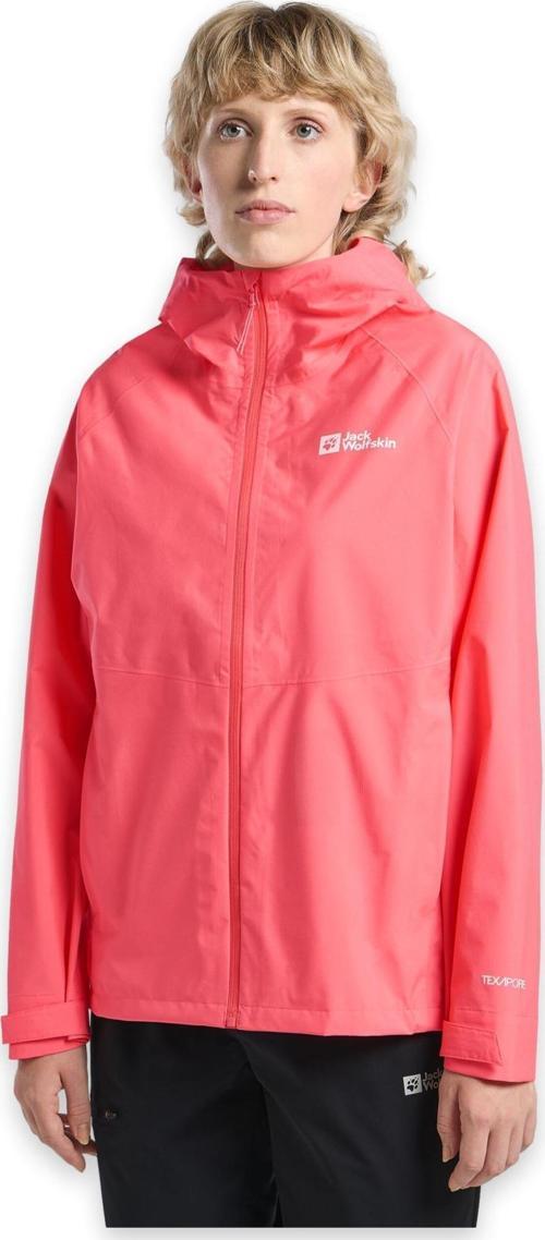 A63767 Prelight Yağmurluk Kırmızı Kadın Outdoor