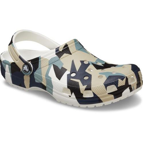 211009 Geo Camo Clog Çok Renkli Unisex Terlik