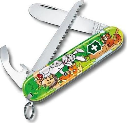 ​​Victorinox 0.2373.E2 My First Tavşan Desenli Çakı ve Boyama Kitabı
