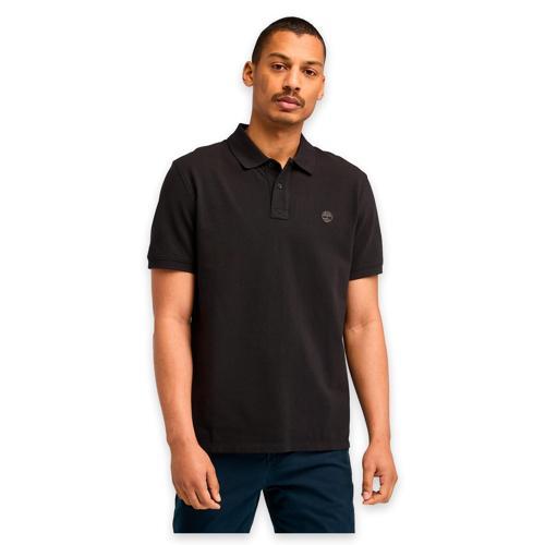 Tb0A6Vdp Millers River Pique Sleeve Polo Siyah Erkek T-Shirt