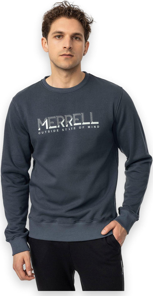 M25Smithm Outdoor Sweat Gri Erkek Sweatshirt