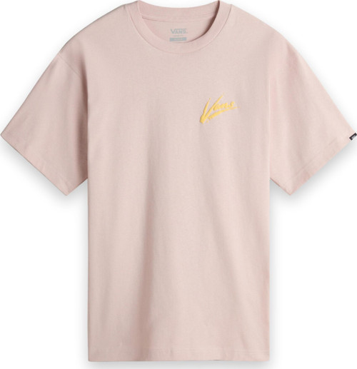 Vn000K42 Brush Script Loose Ss Gül Kurusu Erkek T-Shirt