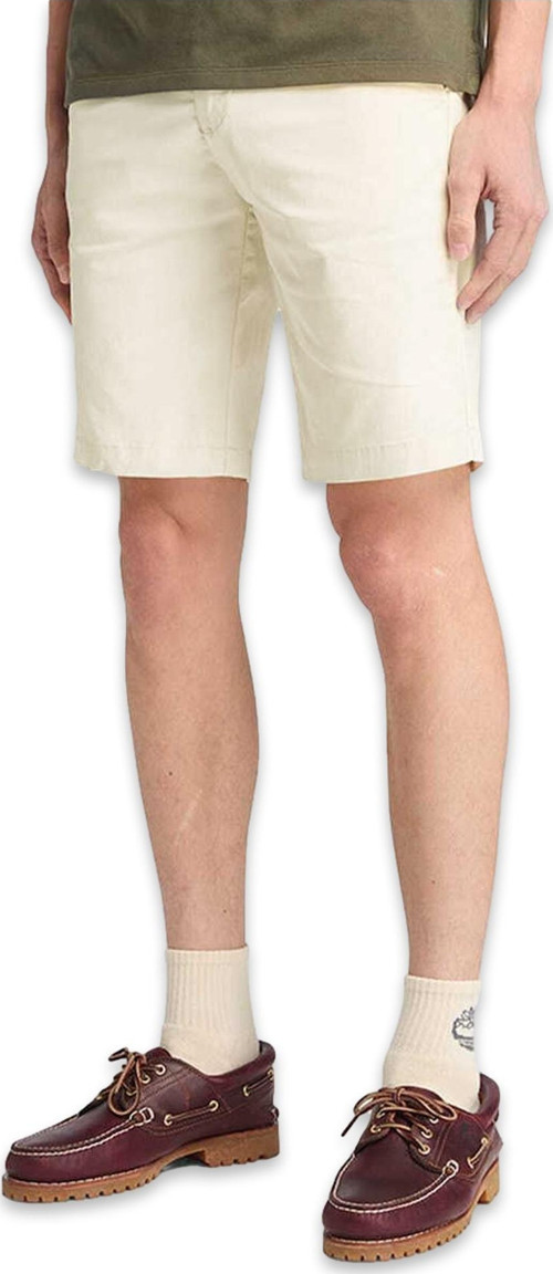 Tb0A2Dfm Claremont Twill Chino Krem Erkek Şort