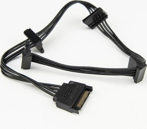 Sata Power Çoklayıcı Kablo 4 portlu