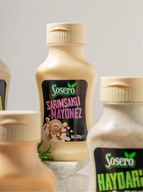 Sarımsaklı Mayonez Sos 330 gr