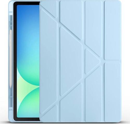 Galaxy Tab S10 FE Plus Kılıf Zore Tri Folding Kalem Bölmeli Standlı Kılıf