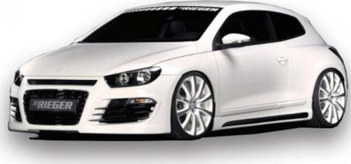 Volkswagen Scirocco Rieger Yan Marşpiyel (Plastik)(Boyasız)