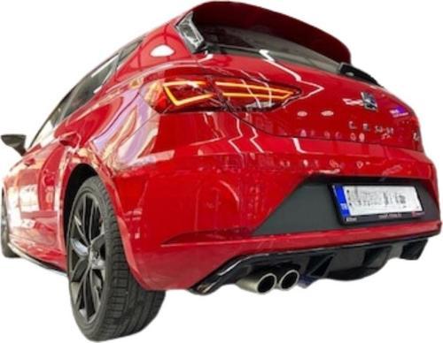 Seat Leon Mk3.5 Makyajlı Fr 2017-2020 Difüzör Soldan Çıkış (Plastik)(Boyasız)