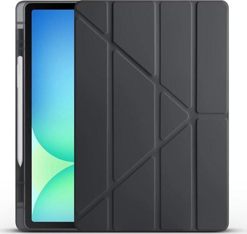 Galaxy Tab S10 FE Plus Kılıf Zore Tri Folding Kalem Bölmeli Standlı Kılıf