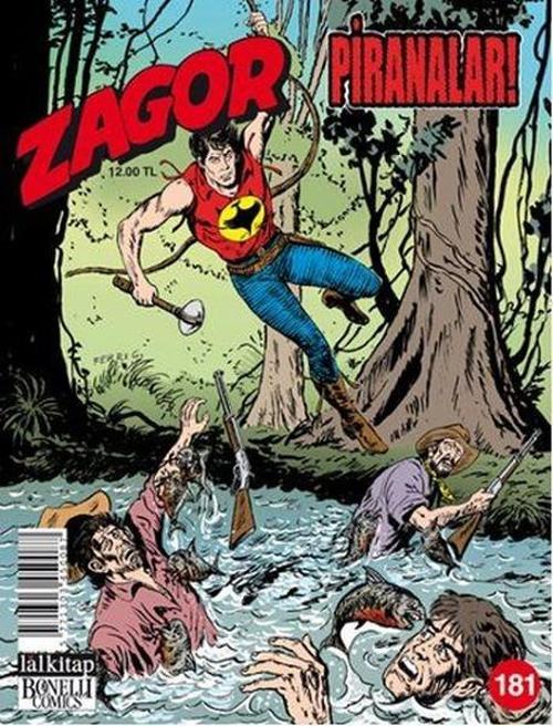 Zagor Sayı 181 Piranalar