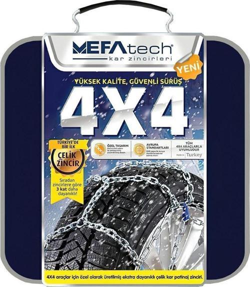 Kar Lastik Zinciri 265/40/r18 Binek Suv Minibüs 4x4 Tipi Takmatik Kolay Montaj