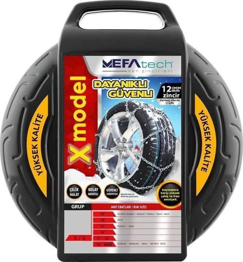 Kar Lastik Zinciri 235/60r16 Binek Suv X Tipi Takmatik Kolay Montaj