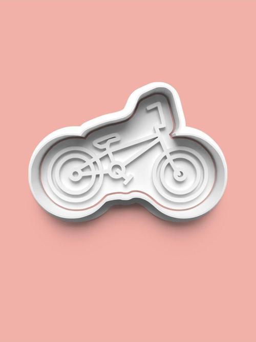 Bisiklet Kurabiye Kalıbı Ve Şeker Hamuru Kalıbı