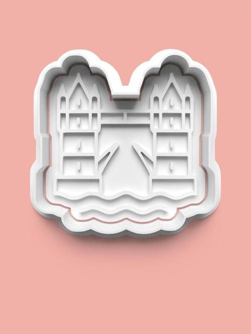 Köprü Figürü Kurabiye Kalıbı Ve Şeker Hamuru Kalıbı