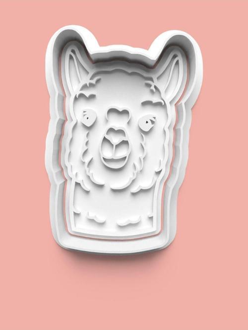 Alpaka Figürü Kurabiye Kalıbı Ve Şeker Hamuru Kalıbı