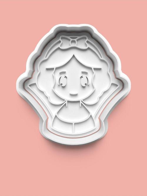 Masal Prensesi Kurabiye Kalıbı Ve Şeker Hamuru Kalıbı