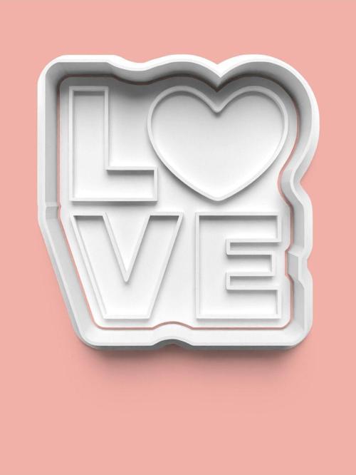 Love Kurabiye Kalıbı Ve Şeker Hamuru Kalıbı