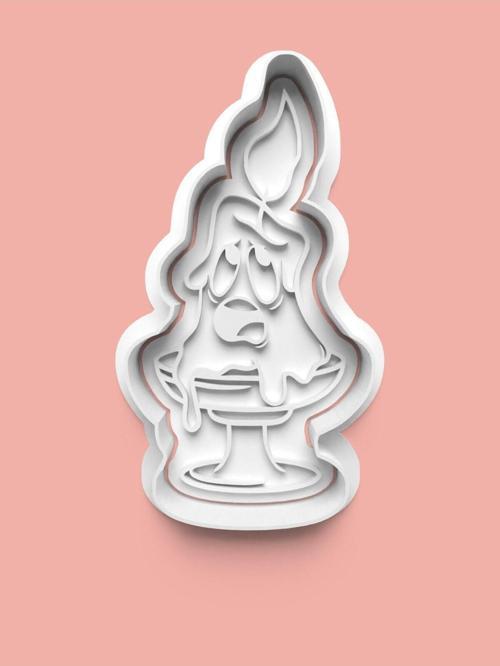 Mum Figürü Kurabiye Kalıbı Ve Şeker Hamuru Kalıbı