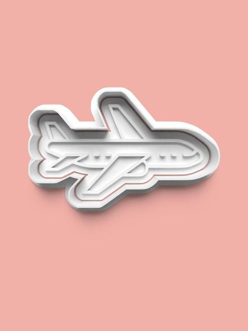 Yolcu Uçağı Kurabiye Kalıbı Ve Şeker Hamuru Kalıbı