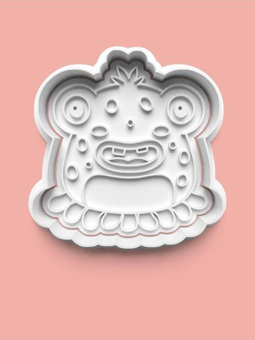 Canavar Figürü Kurabiye Kalıbı Ve Şeker Hamuru Kalıbı